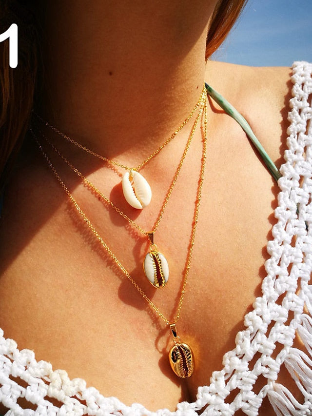 Choker Necklace Charm Necklace Layered Star Ladies Punk Lolita Bohemian Fashion Rhinestone Alloy Gold Layer Necklace 1 Layer Necklace 2 Layer Necklace 3 Layer Necklace 4 40 cm Necklace Jewelry for Women