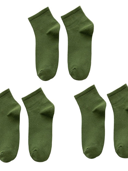 3 Pairs Anckle Socks Low Cut Socks Home Sports & Outdoor Holiday Polyester Cotton Sports & Outdoors Casual Sweet 3 Pairs for Women