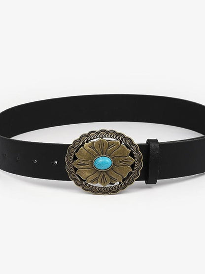 PU Buckle Belt PU Leather Metal Bucke Engraved Classic Wedding Party 1138-7 1138-5 1138 1138-1 for Women