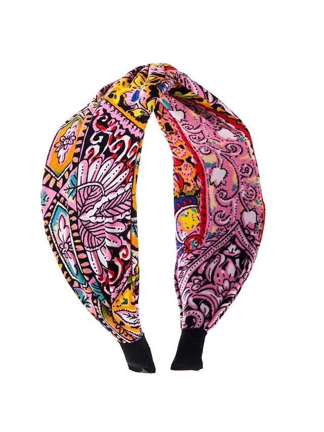 1PC Headbands Headband For Daily Holiday Retro Fabric 1 2 for Women