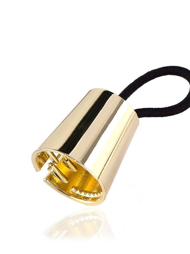 1PC Hair Clip For Gift Daily Holiday Date Sequins Alloy Silver Golden for Women