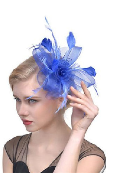 Hair Clip Party Party Solid Color Headwear / White / Red / Blue / Fall / Winter for Women