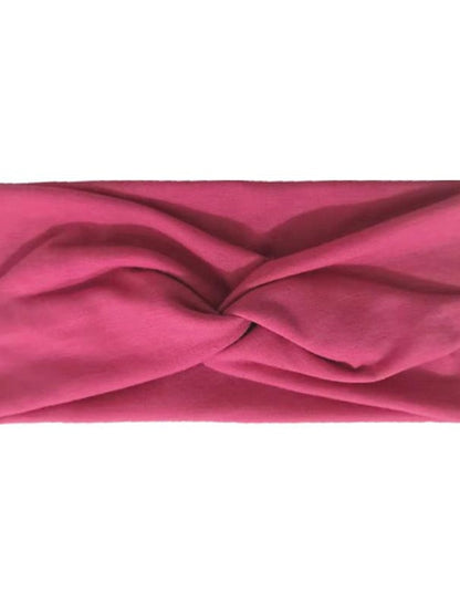 amazon candy color cross hairband women sports headband yoga sweat absorbing stretch bandana headband fashion headwear for Women