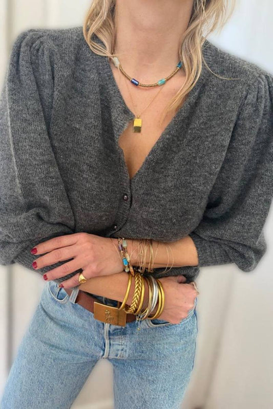 Collar de piedras de colores en colisión de Moira