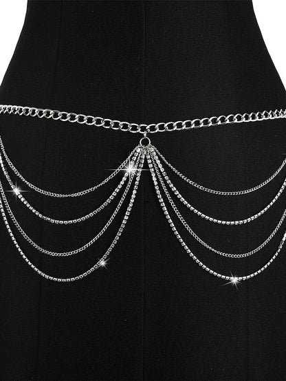 body chain Fashion Outdoor Geometry Rantai cermin mata for Women