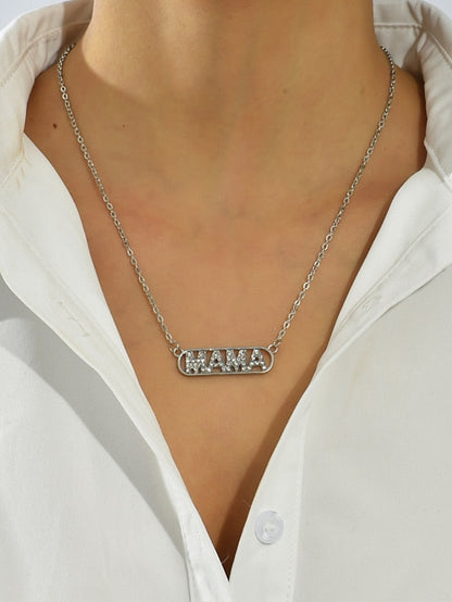 necklace Elegant Street Letter Necklaces for Women