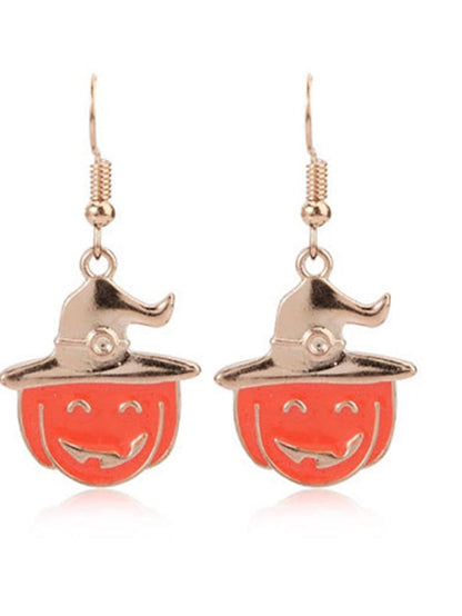 Earrings Fashion Halloween Pumpkin Earring for Women