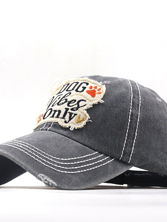 High Quality Washed Retro Baseball Cap For Men Women Solid Color Denim Dad Hats Snapback Emboridery Letter Hip Hop Cap Adjustable Hat for Women