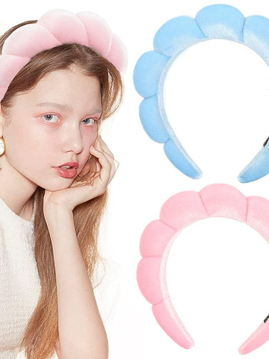 1PC Headbands Headband For Daily Holiday Classic Fabric Plastic Black Pink Blue for Women