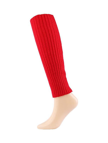 Leg Warmers Boot Cuffs Home Daily Solid Color Polyester Spandex Basic Casual Classic Warm Casual 1 Pair for Women