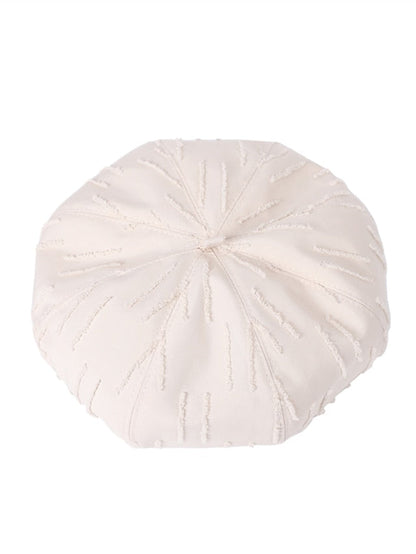 Fashion Black Beret Women Spring Summer Thin Breathable Painter Hat Trendy Artist Hat for Women