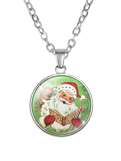 necklace Casual Christmas Snowflake Necklaces for Women