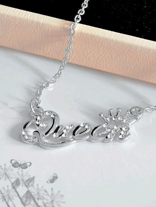 1PC Necklace For Gift Daily Alloy Classic Letter for Women