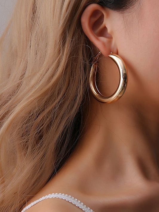 1 Pair Earrings For Office Daily Alloy Geometrical for Women