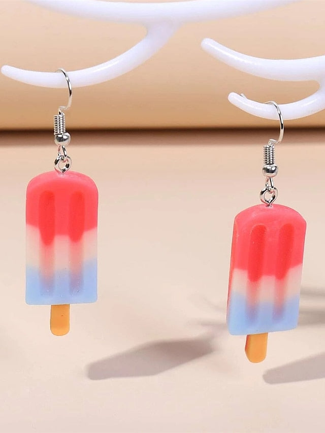 Earrings Fashion Outdoor Print Earring for Women