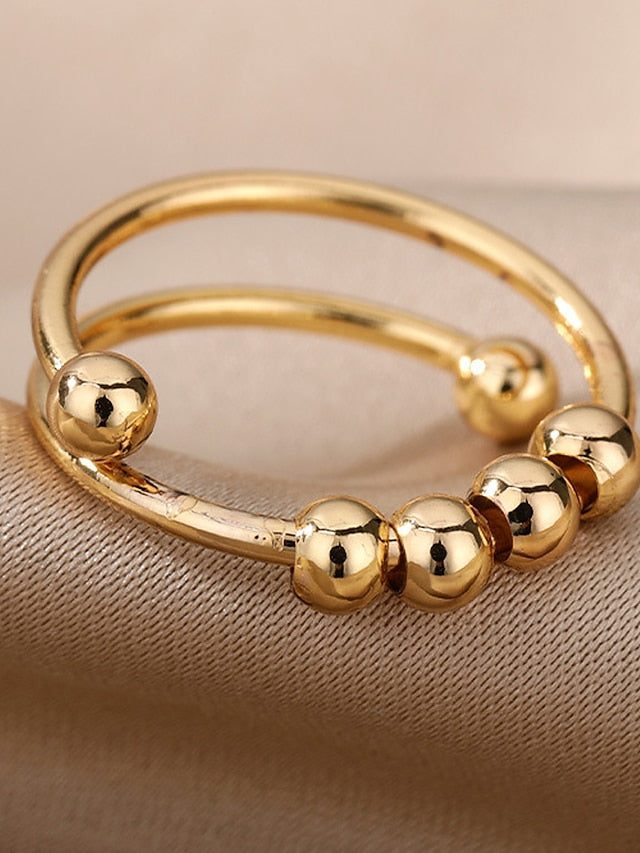 Rings Elegant Wedding Geometry Ring / Gold / Silver / Fall / Winter / Spring for Women