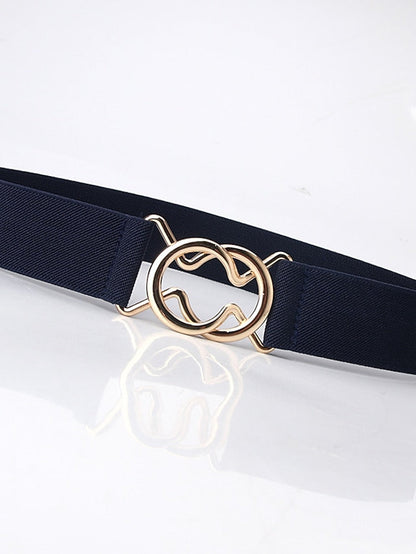 Belt Alloy White Black Gray Pink Camel Wide Belt Outdoor Dailywear Daily Holiday Pure Color / Spring / Summer / Fall / Winter / Coffee for Women