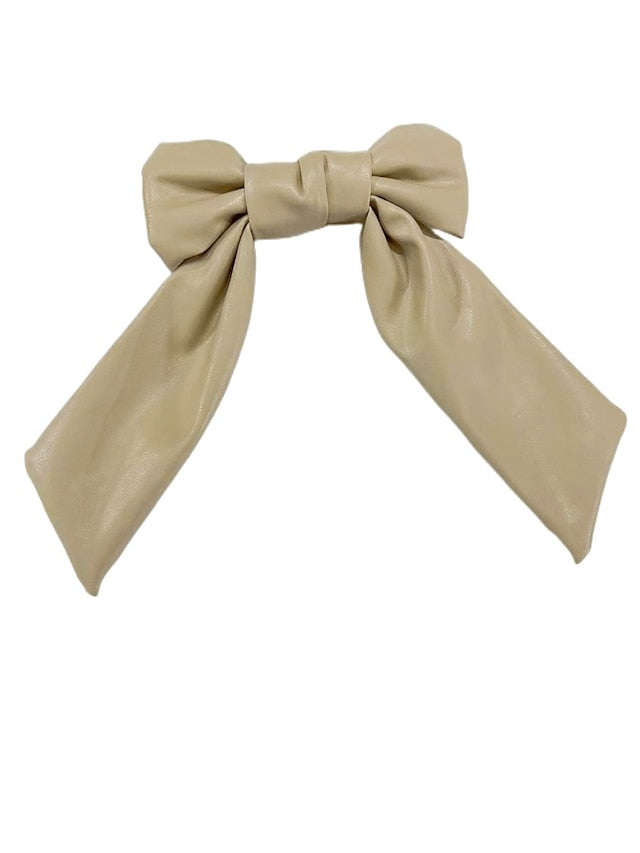 1PC Headbands Headband For Daily PU Leather rice white Black for Women