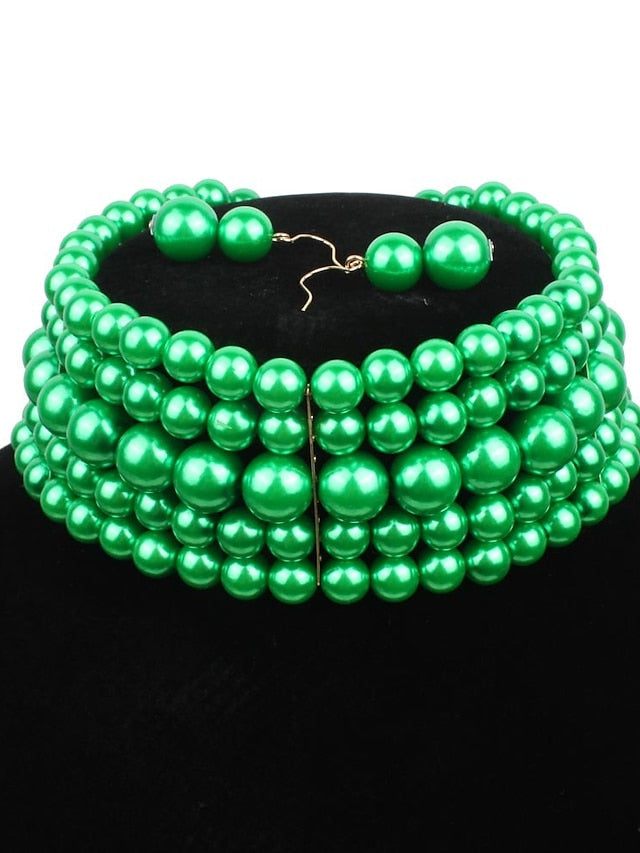 necklace Chic & Modern Party Pure Color Necklaces / Black / Red / Fall / Winter / Spring for Women