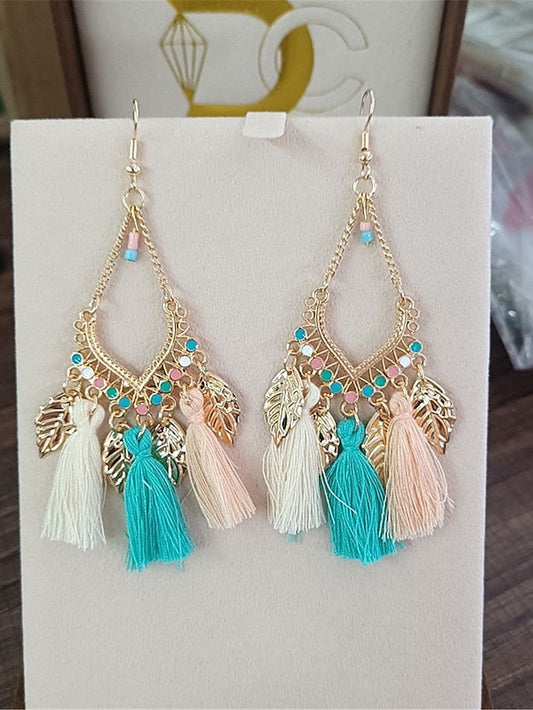 Earrings Ethnic Style Outdoor Geometry Earring for Women