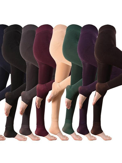 Panty Hose Office Work Daily Spandex Nylon Basic Classic Warm 1 Pair for Women
