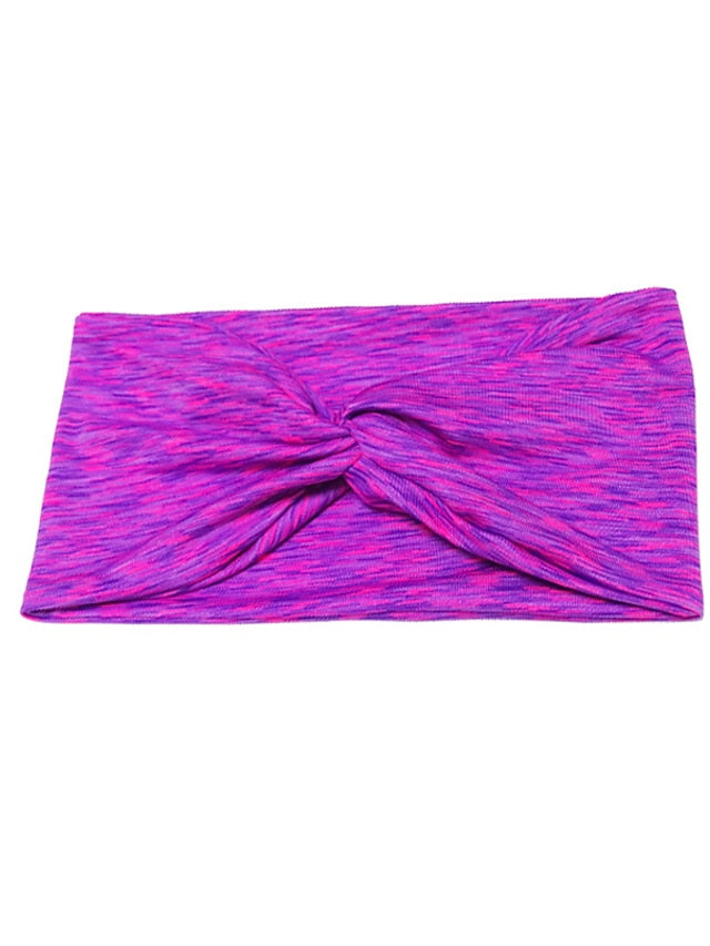 1pc Headbands For Women Wide Boho Headbands Elastic Bandana Non Slip Sweat Fashion Large Headwraps Hair Bands Headwear fit All Head Sizes for Workout Sports Running Yoga for Women