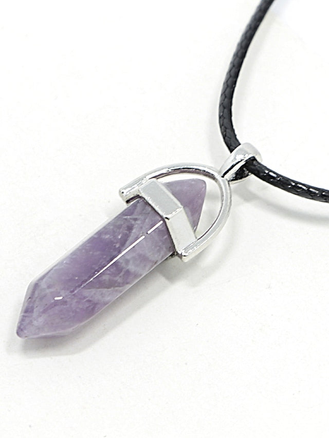 Pendant Necklace For Turquoise Crystal Party Casual Daily Synthetic Gemstones Crystal Turquoise Black for Women