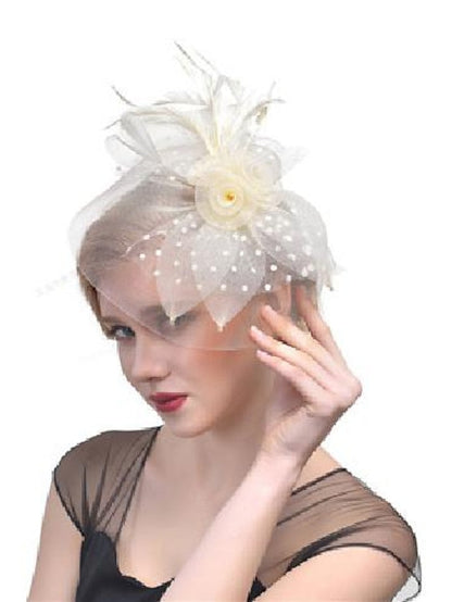 Hair Clip Party Party Solid Color Headwear / Red / Blue / Fall / Winter / Spring for Women