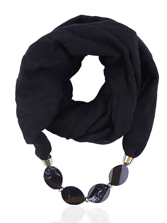 Scarves Infinity Scarf Daily Holiday Linen Bohemia Warm Decoration 1 PC for Women