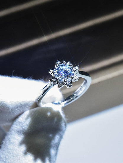 Wedding Ring For Anniversary Party Evening Gift Imitation Diamond Alloy Classic for Women
