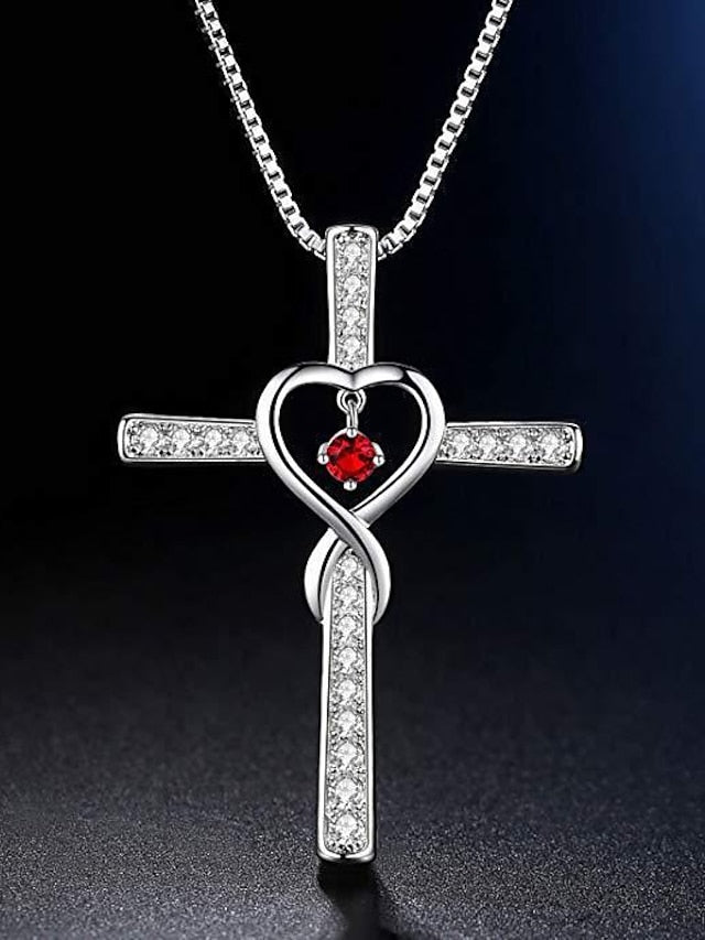 necklace Chic & Modern Street Heart Necklaces / Red / Green / Purple / Fall / Winter for Women