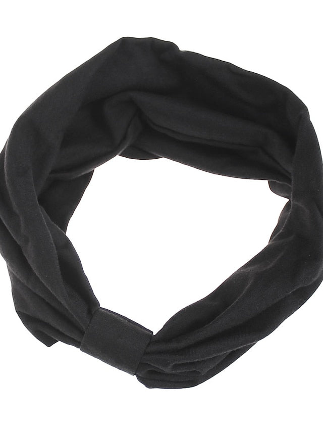 1PC Headbands Hairpins Hair Band For Outdoor Daily Classic Fabric Black As Picture Military Green for Women