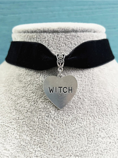 necklace Vintage Halloween Heart Necklaces for Women