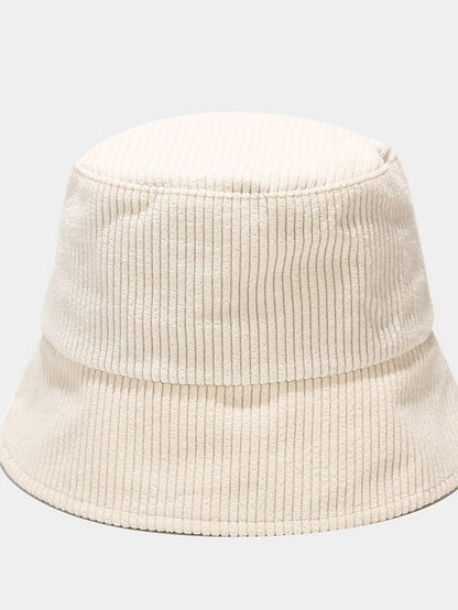 Fall Winter Classic Corduroy Bucket Hat Outdoor Panama Harajuku Style Fishing Bucket Hats For Female Male Unisex  Casual Solid Cap for Women