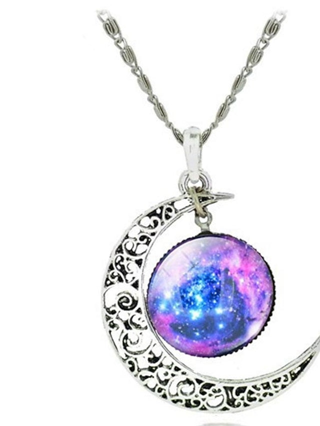 necklace Chic & Modern Party Moon Necklaces / Blue / Purple / Fall / Winter / Spring for Women