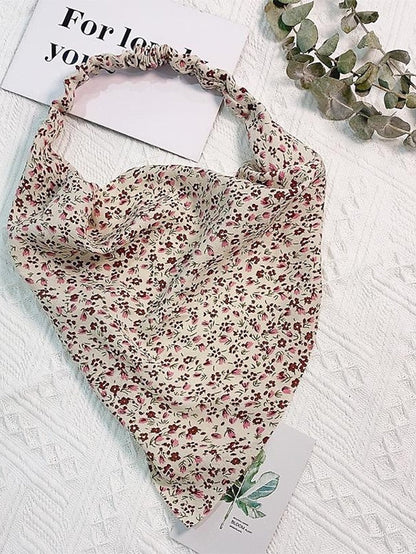 Headbands Headband For Street Daily Holiday Floral Fabric Green Black Yellow for Women
