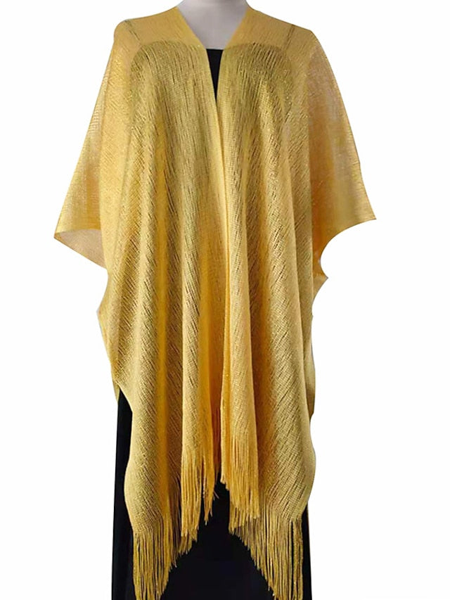 Shawls & Wraps Dailywear Daily Outdoor Yellow Purple Scarf Pure Color / Fall / Winter / Spring / Summer / Polyester for Women