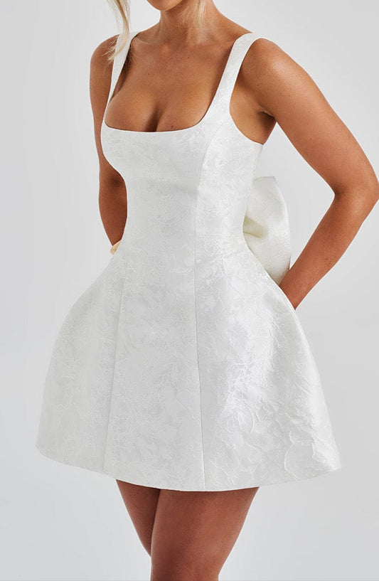 Rocio Mini Dress - Ivory