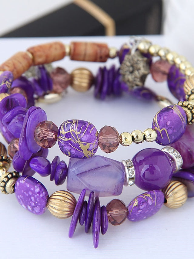 Bracelets Vintage Outdoor Geometry Bracelets & Bangles / Spring / Summer / Fall / Winter / Black for Women