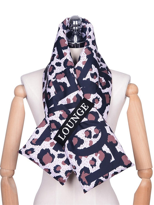 Shawls & Wraps Outdoor Dailywear Weekend Beige Black White Scarf Leopard for Women