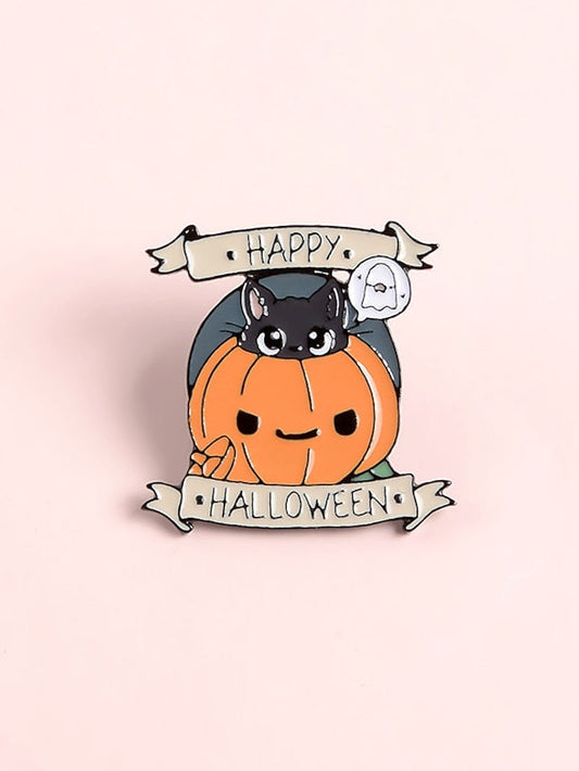 Brooches Classic Cartoon Personalized Stylish Artistic Trendy Brooch Jewelry Orange For Daily Formal Prom Date Beach for Women