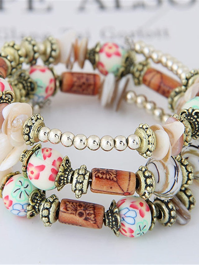 Bracelets Ethnic Style Street Multicolor Bracelets & Bangles for Women