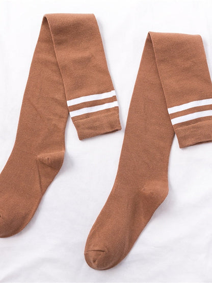 Stockings Party Gift Daily Plaid Polyester Acrylic Fibers Casual Classic Casual / Daily 1 Pair for Women