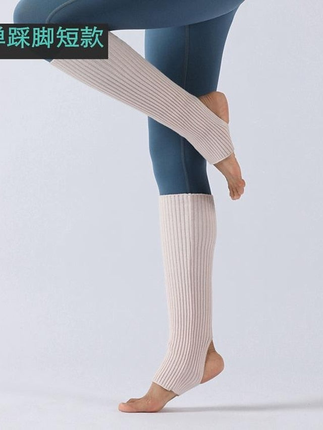 Kid's Leg Warmers Boot Cuffs Home Daily Solid Color Acrylic Fibers Basic Classic Warm 1 Pair for Women