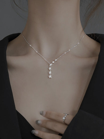 1PC Necklace Dolphin Tail Pendant Necklace for GirlsWomenCrystal Fish Tail Choker Necklace Jewelry Gift 14k Gold Plated Cute Open Heart Chain Necklace for Women Minimalist Jewelry Necklace for Women