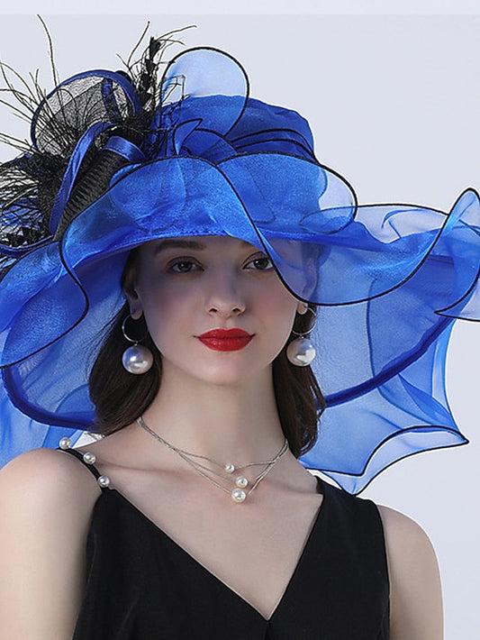 Hat Bucket Hat Sun Hat Green Black Blue Party Outdoor Dailywear Floral Floral Portable Windproof Comfort for Women