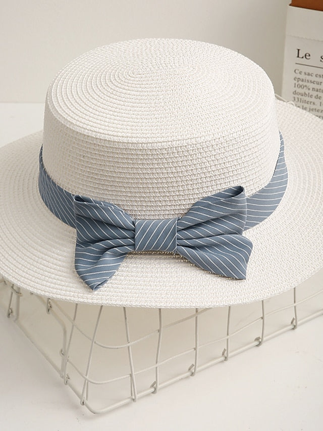 Sun Hat Straw Hat Daily Holiday Straw Vacation Casual Beach Sunscreen Casual / Daily 1 pcs for Women