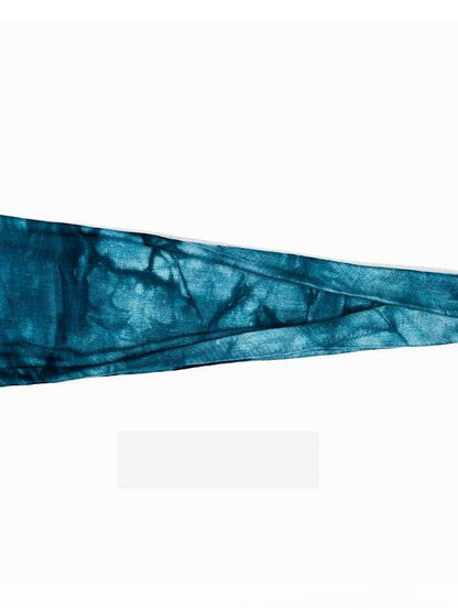 1PC Girls' Headbands Headband For Outdoor Fabric Tie dye green Tie Dye Purple Tie Dye Yellow for Women