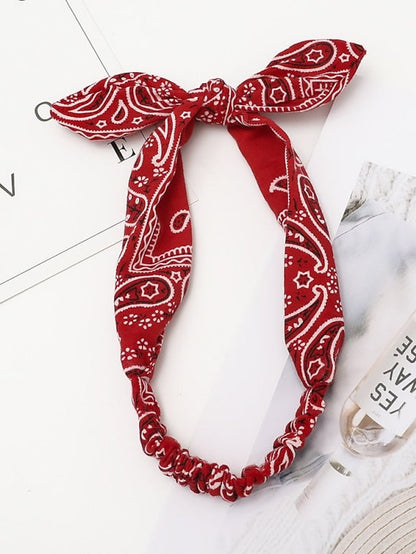 1PC Headbands Hair Band For Formal Outdoor Street Daily Classic Fabric Black White Dark Red for Women