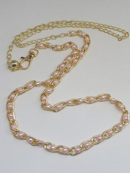 Chain Belt Metal Chain Metal Bucke Geometric Formal Party Daily Green White Black Blue for Women